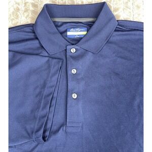 Ben Hogan Performance  Men's Short Sleeve Polo Golf Shirt Size XL Blue‎